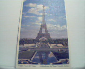 TWA Card of the Eiffel Tower! Unused!