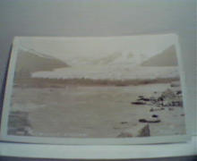 Mcndenhall Glacier Photo Card by T. Davis!
