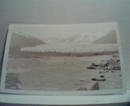 Mcndenhall Glacier Photo Card by T. Davis!