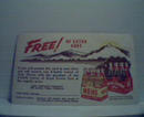 Nehi RC Cola Coupon Post Card in Color!