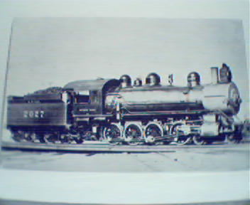 Southern Pacific 12 Wheel Locomotive!Photo!