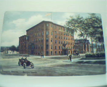 Bangor House in Bangor Maine! Colorized Ill