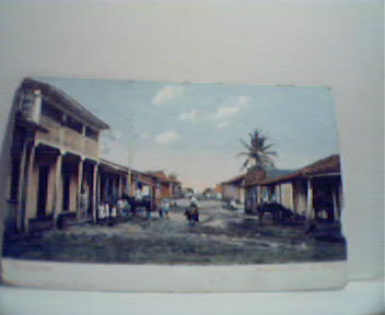Camaguey Maralito Street Cuba!Colorized!