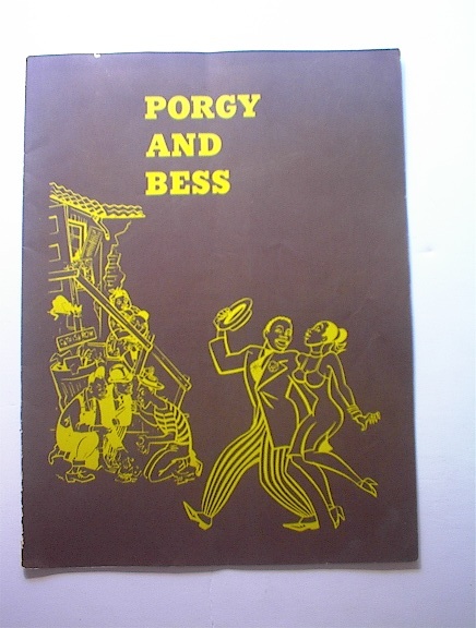 c 1950 Porgy And Bess Program