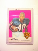 T.C.G. Gale Sayers Chicago Bears Card