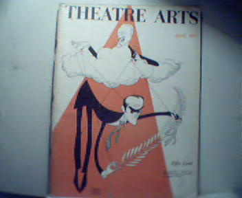 Theatre Arts-4/57 Hirschfeld Cover!More!