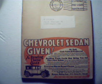 Walter Field Company Sales Catalog from 1928!
