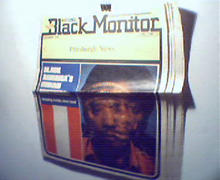 New Black Monitor from Pittsburgh News=11/76