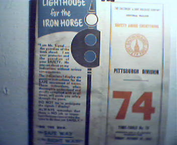 Baltimore and Ohio Timetable No.74 c1955!
