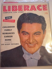 Liberace Complete Life Story Magazine,1954
