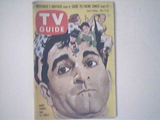 TV Guide 5/17/1958 Danny Thomas and TV Family