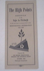 The High Points Chronicle of the Negro In Pittsburgh