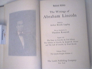 The Writtings of Abraham Lincoln Vol.3