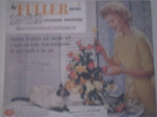 The FULLER Brush 1962 Calendar Magazine Catalog