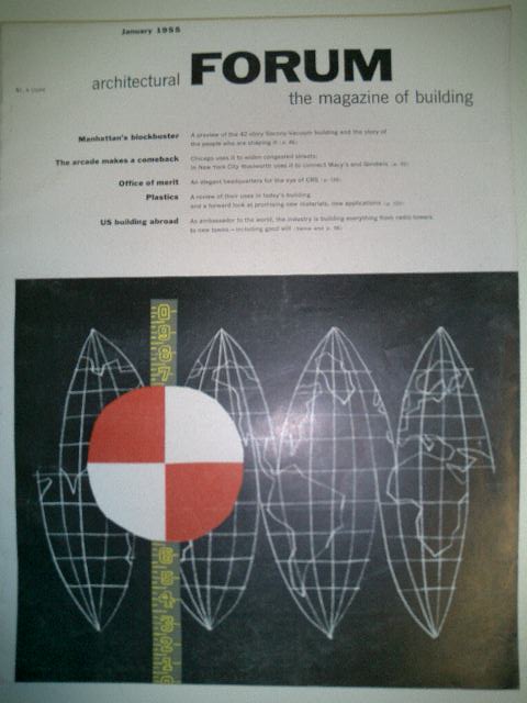 Architectural Forum January 1955 US Building Abroad