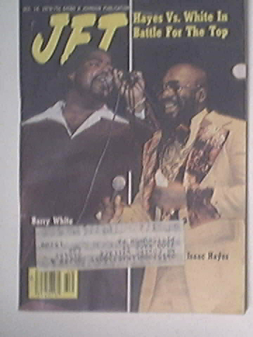 JET 12/14/1978 Barry White and Isaac Hayes cover