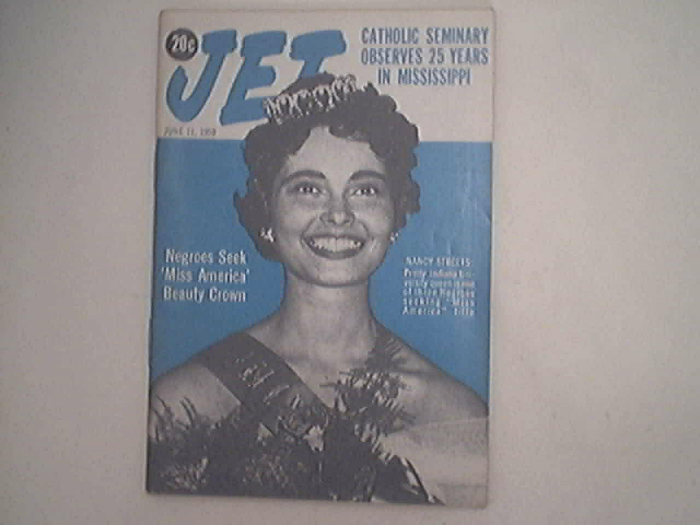 JET 6/11/1959 Miss America Nancy Streets cover