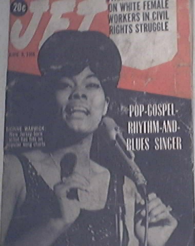 JET 6/9/1966 Dionne Warwick Singer Cover