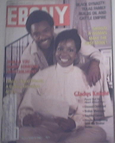 EBONY 11/1982 TIGER WOODS at 6, GLADYS KNIGHT