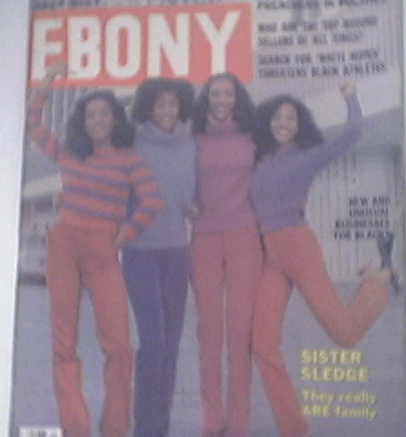 EBONY 2/1980 SISTER SLEDGE Cover