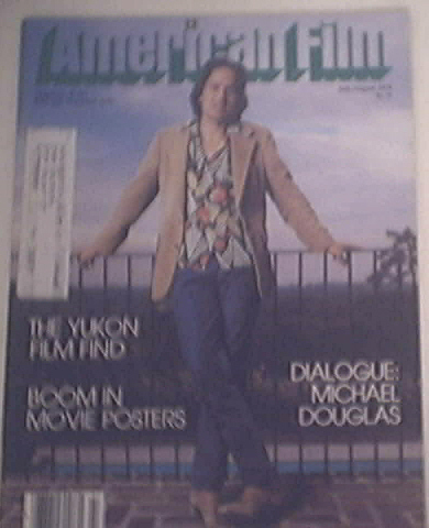 American Film July-Aug 1979 MICHAEL DOUGLAS cover