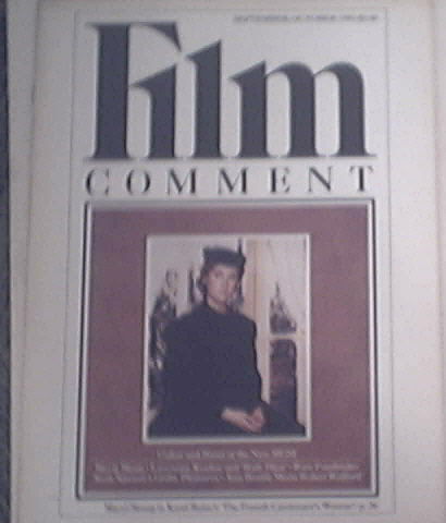 Film Comment Sept-Oct 1981 MERYL STREEP cover