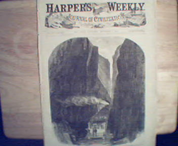 HarpersWeekly-11/7/1863 Gamblers,Bristoe St.,New Inlet!
