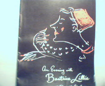 Evening with Beatrice Lillie! ,B.Lahr! c1950s