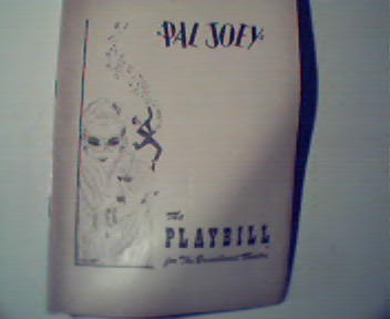 Pal Joey- Vivienne Segal/Harold Lange c1952! Playbill!