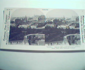 1970 Repro 1800-1900s- View- Edinburg Castle Scotland!