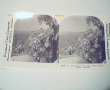 1970 Repro 1800-1900s- Snow Capped Victoria Alaska Mtns