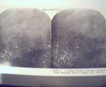 1970 Repro 1800-1900s- New York-Aerial View of Manhtn!