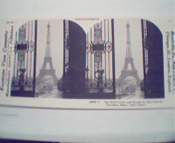 1970 Repro 1800-1900s-Eiffel Tower from Trocadero!