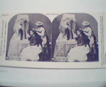 1970 Repro 1800-1900s-Sentimental- Woman with Maid!