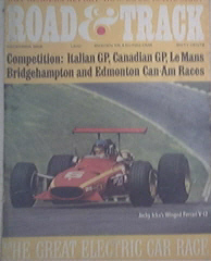 Road & Track,12/1968 Siata Spring,Opel GT,Ferrari 365