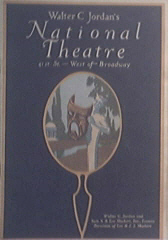 12/1/1925 Walter C. Jordan's National Theatre Program