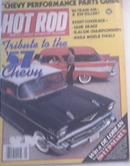 Hot Rod, 1/1982, TRIBUTE TO THE 1957 CHEVY