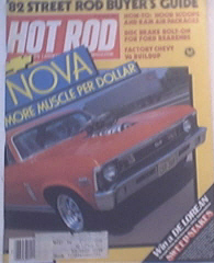 Hot Rod, 3/1982, CHEVY NOVAS, Blueprinting Engines