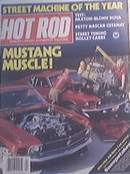 Hot Rod, 4/1983, RICHARD PETTY, Blue NOVA Sleeper