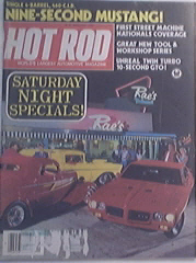 Hot Rod, 9/1983, ZZ Top's Billy Gibbon 1933 Ford Coupe