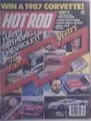 Hot Rod, 1/1987, 75 Years Of Chevy Performance