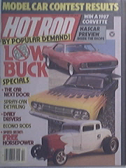 Hot Rod, 2/1987, 1964 NOVA, 1977 Olds Starfire