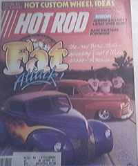 HOT ROD, 7/1985, Hot Custom Wheel Ideas, FAT Attack