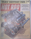 HOT ROD 6/1959 Crash Helmet Progress, Enrico Nardi