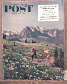 SatEvePost 7/17/54 Lindbergh H-Bomb Nat Cole