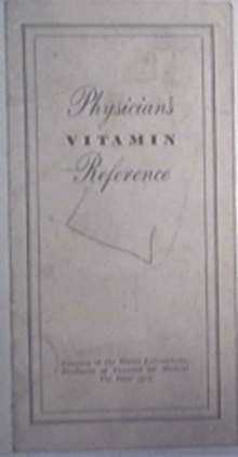 Physician's Vitamin Reference Harris Laboratories