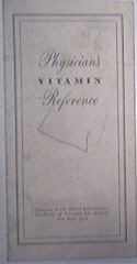 Physician's Vitamin Reference Harris Laboratories