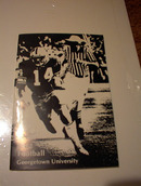 1982 GEORGETOWN UNIVERSITY FOOTBALL GUIDE