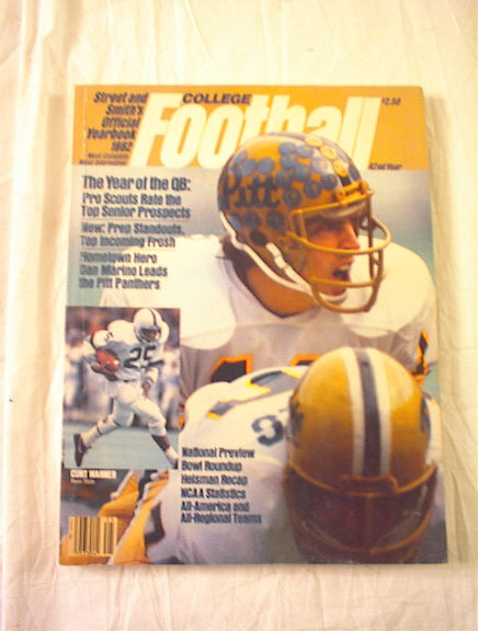 1982 COLLEGE FOOTBALL MAGAZINE DAN MARINO