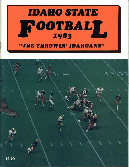 Idaho State Football Media Guide, 1983